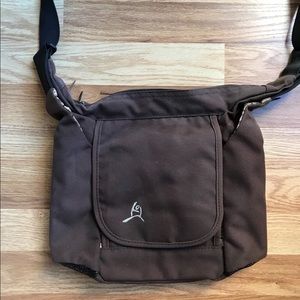 Travel bag satchel Brown